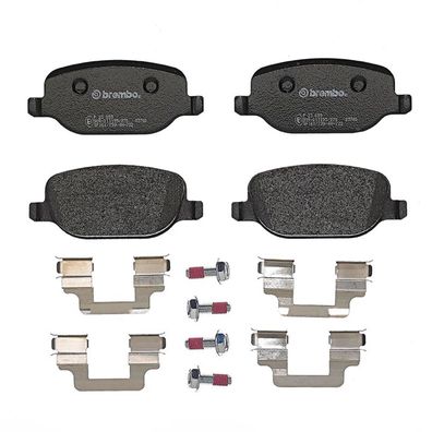Brembo Bremsklötze hinten mit Zubehör für Alfa 159 32 JTS 24 JTD 77363818