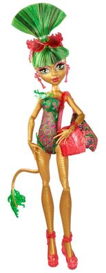 Monster High 2013 (G1) CBX56 Jinafire Long monsterkrasse Strandmode OVP NEU