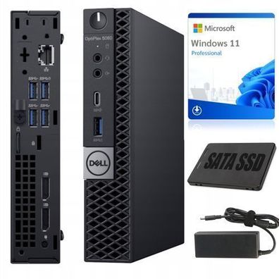 PC Computer Dell Intel Core i5 8/256 GB SSD Win11