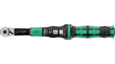 Wera Drehmomentschlüssel Click-Torque Lock A5 Rechtsanzug 2,5-25 Nm mit 1/4" Zoll