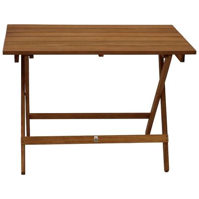 Klapptisch Bistrotisch Holztisch 90x52cm Akazienholz