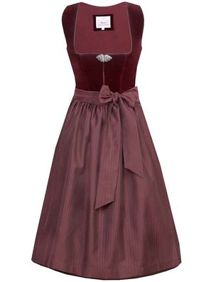 MarJo Dirndl Susi 75cm Länge rotwein