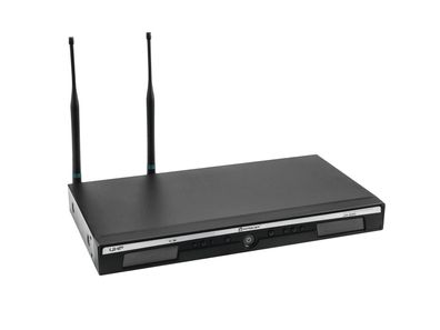 Relacart UR-222D 2-Kanal UHF-Empfänger 823-832 + 863-865 MHz