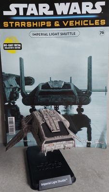 STAR WARS Deagostini Fanhome Imperial Light Shuttle ISSUE 76 OVP & NEU