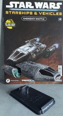 STAR WARS Deagostini Fanhome BD-680 emergency shuttle ISSUE 78 OVP & NEU