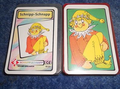 Quartettspiel/ Kartenspiel-Schnipp Schnapp- Berliner Spielkarten