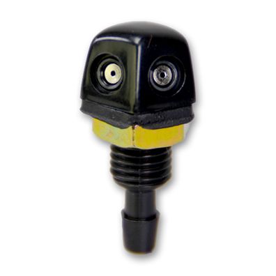 Scheibenwaschdüse | doppelt | Universal | 4mm Anschluss | Ø9,5mm