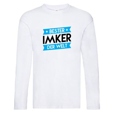 Bester Imker | Imkerei Long Sleeve Weiß