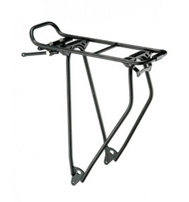 Racktime H.R.-Gepäckträger "Stand-it" Aluminium, V 28", schwarz,