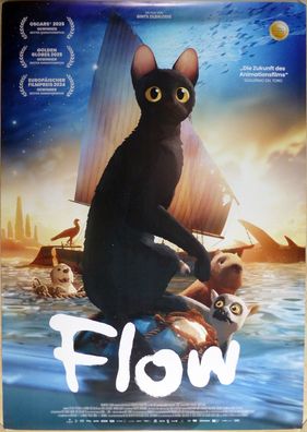 Flow - Original Kinoplakat A0 - Gints Zilbalodis - Filmposter