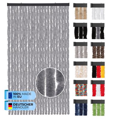 Flauschvorhang 90x200cm Türvorhang Insektenschutz Wohnwagen Camping Wohnmobil