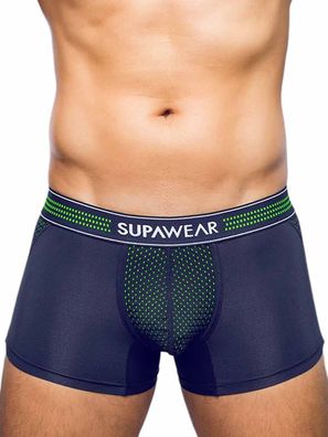 Supawear Neon Mesh Trunk Underwear - Neon Green