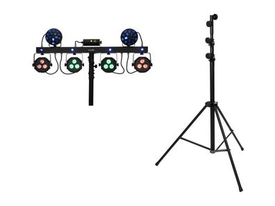 Eurolite LED KLS Laser Bar Next FX-Lichtset + STV-60-WOT Stahlstativ