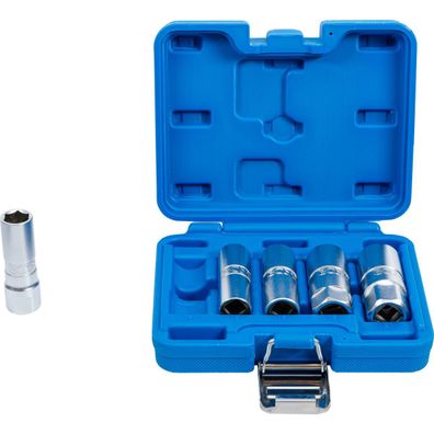 Zündkerzenschlüssel Zündkerzen-Einsatz-Satz Sechskant 12,5 mm (1/2") SW 14-21 mm