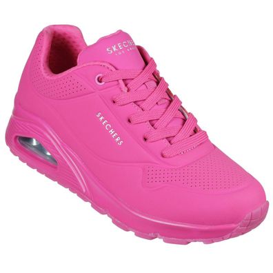 Skechers Uno Night Shades Damen Sneaker Pink 73667-HTPK