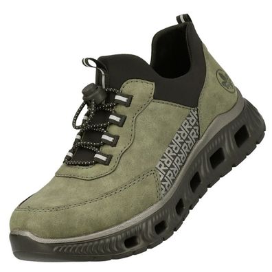 Rieker Damen Slipper Olive M6058-54