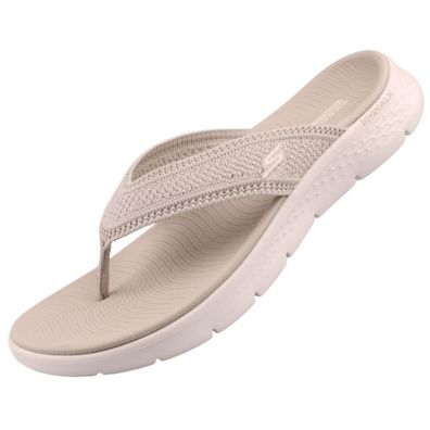 Skechers Go Walk Flex Sandal Holly Damen Zehentrenner Taupe 141459-TPE