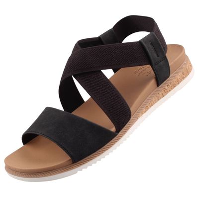Skechers bobs Desert Kiss Low Damen Sandalen Schwarz 114705-BLK