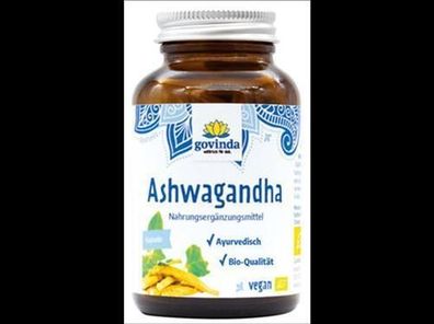 Govinda 6x Bio Ashwagandha-Kapseln 45 g 45g