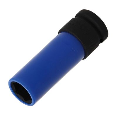 Kraft-Schoneinsatz Sechskant SW 17 mm, Antrieb (1/2"), Stecknuss für Alu Felgen