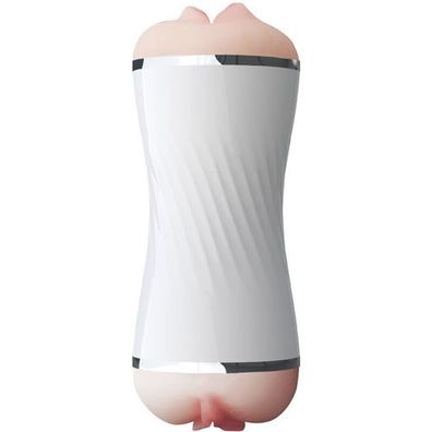 Armony - Doppelter Vagina- und Mund-Masturbator weiß