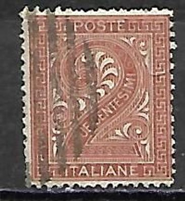 Italien gestempelt Michel-Nummer 24