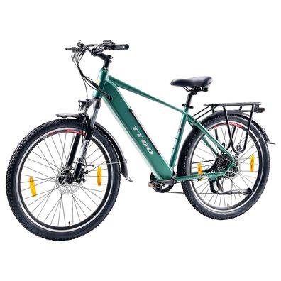 E-Mountainbike Rennrad Elektrofahrrad mit Gepäckträger 27,5 Zoll 48V 15Ah 500W Motor