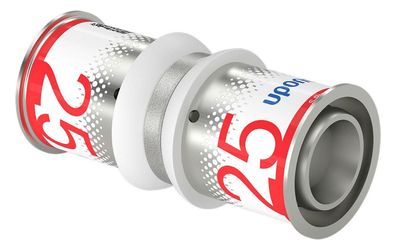 Uponor Kupplung S-Press PLUS aus PPSU 25x25mm