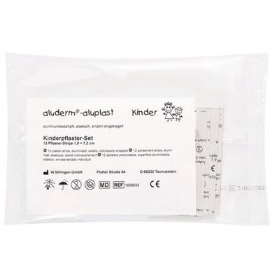 aluderm® Kinderpflasterset 12 Stk. sortiert