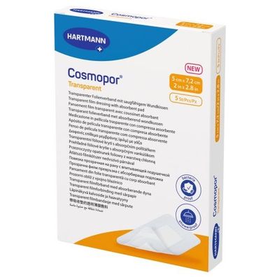 Cosmopor® transparent steril 5x7,2cm (5 Stk.)