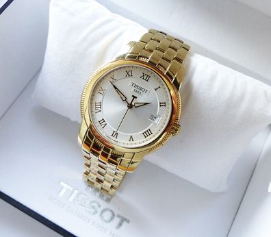 Schöne Tissot Ballade III Herren Armbanduhr inkl. Box + Unterlagen