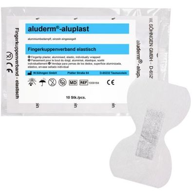 aluderm®-aluplast elastisch Fingerkuppenverband (10 Stk.)