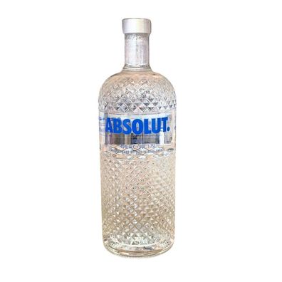 Absolut Vodka 1,75L Glimmer - Limited Edition 2010 - Kristallflasche Sammler Wodka