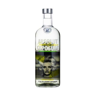 Absolut Vodka 1L Exposure 2 - Limited Edition 2013 - Wodka Sammleredition