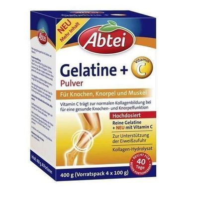 Abtei Gelatine + Vit. C 400 g