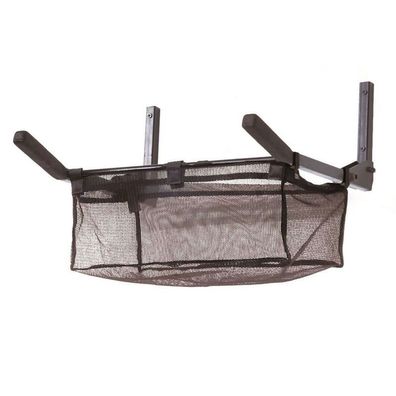 Fahrrad Wandhalterung mit praktischem Ablagenetz, Fahrradhalter mit 20 kg Tragkraft,
