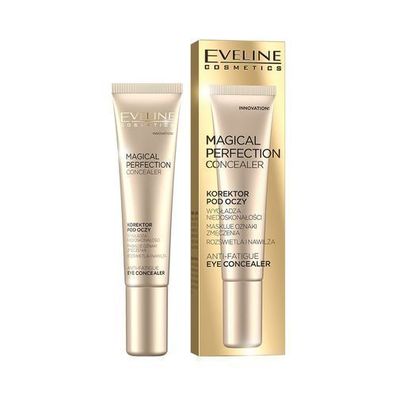 Eveline Magischer Augenkorrektor 15ml - Professioneller Concealer fuer Helle Haut