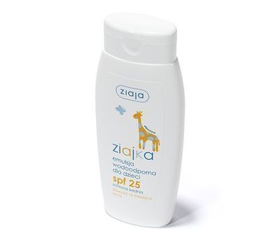 Hautfreundliche Sonnencreme LSF 25 fuer empfindliche Kinderhaut - Wasserfest - 15