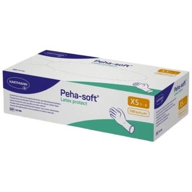 Peha-Soft® Latex protect Handschuhe (100 Stk.)