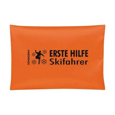 Erste Hilfe Skifahrer und Snowboarder orange