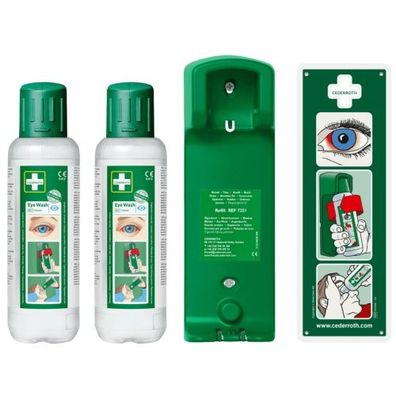 Cederroth Augendusche 500ml inkl. Wandhalterung