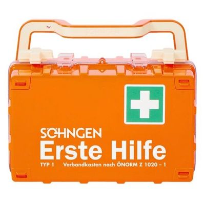 Erste Hilfe Koffer Typ 1 "Dynamic Gloworange"