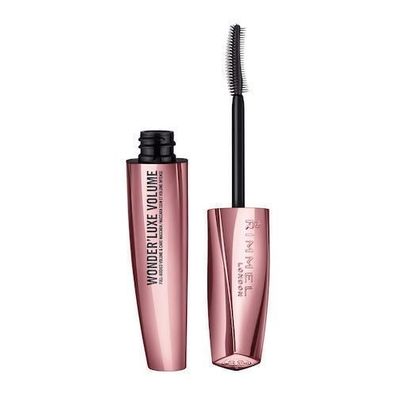Rimmel Wunder'Luxe Volumen Mascara mit 4 Pflegeoelen, 002 Braun Schwarz, 11ml