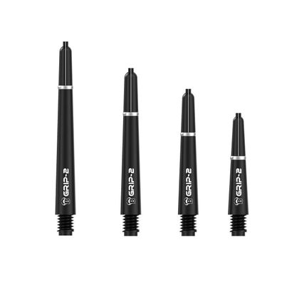 BULL'S B-Grip-2 SL Shaft, m/schw. / Inhalt 12 Stück