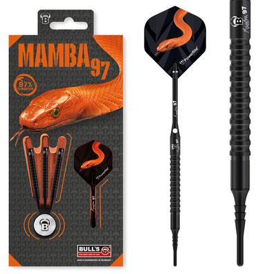 BULL'S Mamba 97 M3 Soft Dart / 1 Satz / 18 Gr