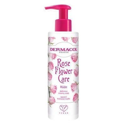Dermacol Rosen-Handseife, 250 ml - Sanfte Reinigung fuer Ihre Haende