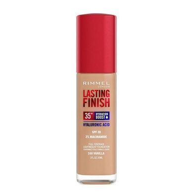 Rimmel Lasting Finish Feuchtigkeitsspendende und langanhaltende Foundation SPF20