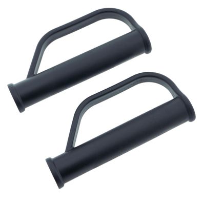 DKH 2 x Sicherheitsgriffe für Sackkarre 25 mm schwarz