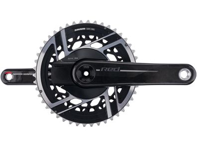 SRAM Kettenradgarnitur Powermeter "Red AXS E1" 2-f 33 / 46 Zähne,