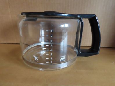 Kaffeekanne Ersatzkanne mit Deckel für 10 Tassen Krups 46446/3